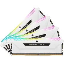 Corsair Vengeance RGB PRO SL 64GB UDIMM 4x16GB Kit DDR4-3200 CL16-20-20-38 - CMH64GX4M4E3200C16W Speichermodul 64 GB 4 x 16GB, 3200MHz 288-pin DIMM