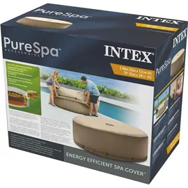 Intex Energiesparabdeckung PureSpa braun 198 x 72 cm