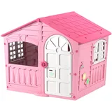 PalPlay Spielhaus Haus Des Vergnügens 130 x 111 x 115 cm Kunststoff/Rosa