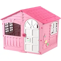 PalPlay Spielhaus Haus Des Vergnügens 130 x 111 x 115 cm Kunststoff/Rosa