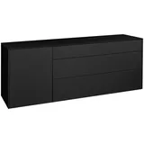 Harper Lowboard HARPER MEREENIE (BHT 169x63x42 cm - Anthrazit matt lack