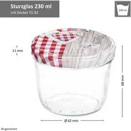 Mambocat Sturzglas 230 ml 100 St.