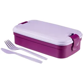 Curver 6x Curver Lunchbox 'Lunch & go', Lunchbox, Violett