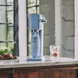 Sodastream Art blue + Kunststoffflasche + CO2-Zylinder