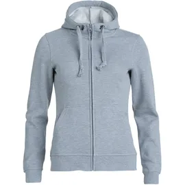 Clique Basic Kapuzenjacke Damen 95 - grau meliert S