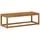 vidaXL Hocker Bank Outdoor Natur 115 x 43 x 37 cm beige