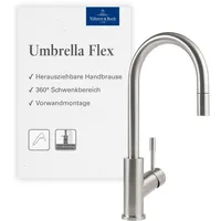 Villeroy & Boch Umbrella Flex edelstahl massiv 925400LC