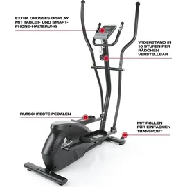 FitEngine Crosstrainer schwarz