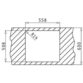 PYRAMIS Pella (57X52) 1B Edelstahl poliert + Excenterbetätigung