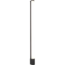 LED-Wandleuchte Piera in Schwarz max. 21 Watt Wandlampe