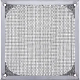InLine Lüftergitter, Aluminium Filter, 140x140mm
