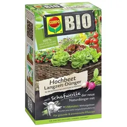 COMPO BIO Hochbeet Langzeit-Dünger, 5 Monate Langzeitwirkung, 750 g, 20267