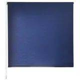 casa pura Verdunklungsrollo Blackout Thermo 60 x 150 cm navy-blau
