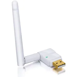 CSL - WLAN-Dongle, WLAN Stick, 300 Mbit/s, mit abnehmbarer Antenne, USB 2.0 Stick