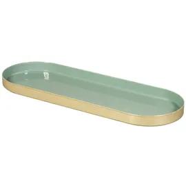Rayher Metall-Tablett Eukalyptus/Gold