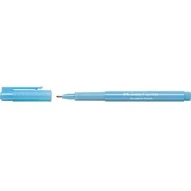 Faber-Castell Broadpen Pastel Fineliner blau 0,8 mm, 1 St.