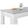 Stella Trading Bartisch Modesto 50 x 103 x 115 cm Grau/Weiß