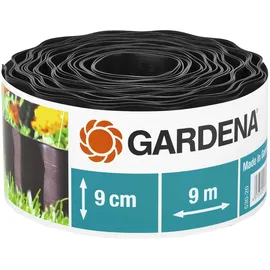 Gardena Beeteinfassung 9 cm x 9 m braun