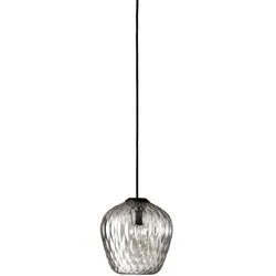 &Tradition - Blown SW4 Pendelleuchte, silber / Kabel schwarz