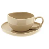 Almina Kaffeetasse 0,215 l Beige/Braun 12 St.