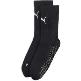 Puma teamLIGA26 Grip Socks 47-49 Black/White