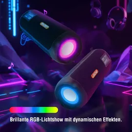 Leicke DAB+ Radio Tube schwarz