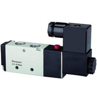 Riegler 5/2-Wegeventil elektropneu. »4V« monost., G 1/4, 24VDC, 850l/min