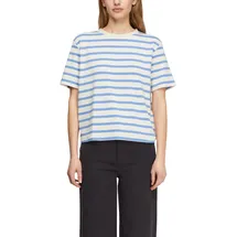 Comma, Allover-Look T-Shirt Royal 38