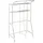 Relaxdays Waschmaschinenregal 179 x 64,5-100 x 50 cm Silber
