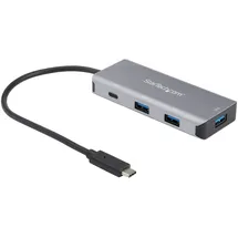 Startech StarTech.com 4-Port USB-C-Hub (10 Gbit/s, 3 x USB-A und 1x USB-C, 25 cm USB-C Anschlusskabel)