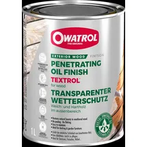 Owatrol Textrol - Lufttrocknendes Naturöl, Holzöl für aussen - 1 l