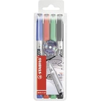 Stabilo Write-4-all Permanentmarker farbsortiert 0,4 cm, 4 St.