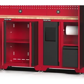 feistos Werkstatteinrichtung Novo 5 Metall Werkzeugschrank | rot