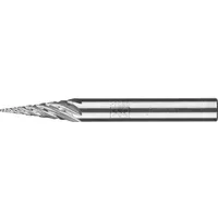 Pferd TOOLS Hartmetall Hochleistungsfrässtift STEEL Spitzkegel SKM Ø 06x18