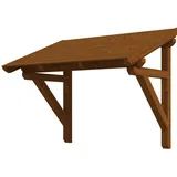 SKANHOLZ Vordach Paderborn 1 242 x 156 cm nussbaum