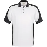 Polo-Shirt "PERFORMANCE CONTRAST" 839 - S - Weiß