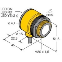 Turck Ultraschallsensor T30UXIB W/30