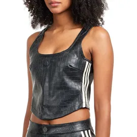 adidas Pleather Corset Damen BLACK 40