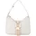 Valentino Stella Schultertasche Synthetik Beige/Weiß