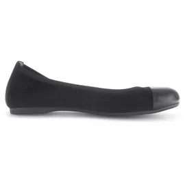 Gabor Ballerina GABOR "Eleganter Ballerina", Damen, Gr. 39, schwarz, Schuhe Ballerina