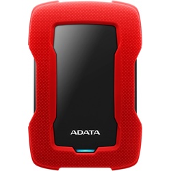 Adata HD330 Festplatte (1 TB), Externe Festplatte, Rot