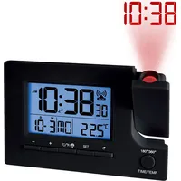 Miraval Funk-Projektionswecker weiß