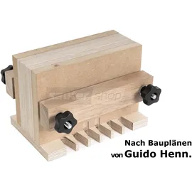 Milescraft Zinkenfrässchablone, Selbstbau Template Master