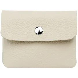 CASPAR Kleiner Geldbeutel Damen Geldbörse beige