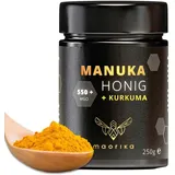 Manuka Honig 550 MGO im Glas lichtundurchlässig  laborgeprüft, zertifiziert ...