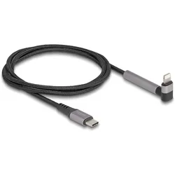 Delock Lightning-Kabel - 24 pin USB-C männlich gerade zu Lightning männlich gewi