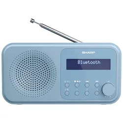 SHARP DAB+/FM Radio DR-P420, USB, Bluetooth, blau