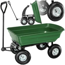 Tectake Handwagen grün