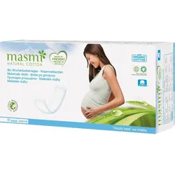 Bio Wochenbetteinlagen 100% Bio Baumwolle Masmi 10 ST