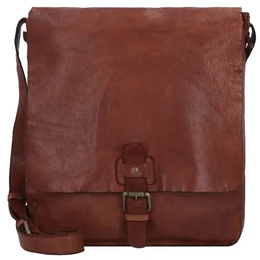 Harold's Submarine Umhängetasche Leder 34 cm  braun